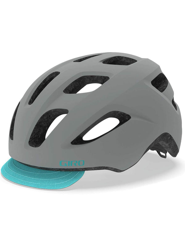 Giro Trella Bicycle Helmet - Women's Matte Grey/Dark Teal