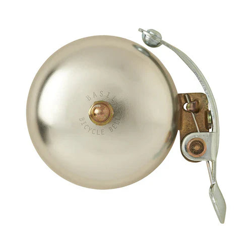 Basil Retro Portland Bell 55mm Aluminium Silver