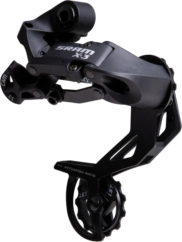 SRAM X3 Rear Derailleur 7/8 Speed Long Cage Black