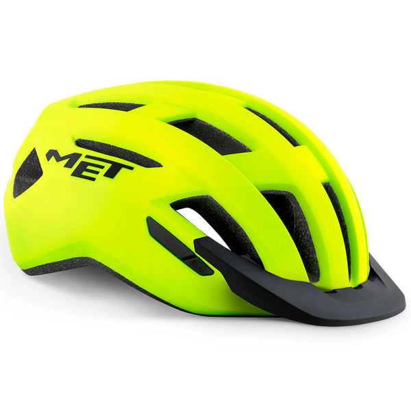 Met Allroad Yellow Reflective Helmet